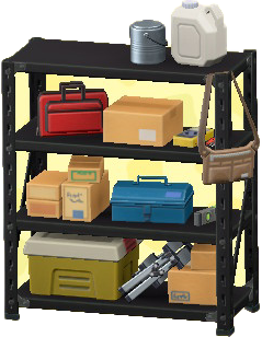 The Black version of Tool Shelf