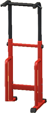 The Red version of Pull-Up-Bar Stand