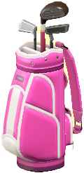 The Pink version of Golf Bag