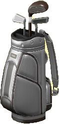 The Silver version of Golf Bag