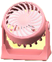 The Pink version of Air Circulator