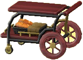 The Red version of Serving Cart