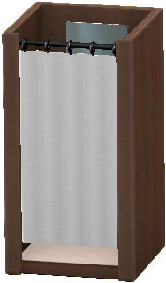 The Dark Brown version of Changing Room