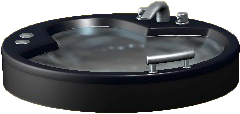 The Black version of Whirlpool Bath