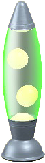 The Green version of Rocket Lamp