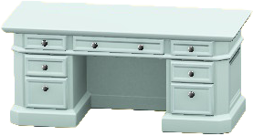 The White version of Den Desk