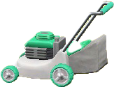 The Green version of Lawn Mower