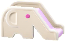 The White version of Elephant Slide