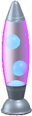 The Purple version of Rocket Lamp