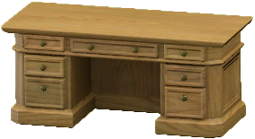 The Natural Wood version of Den Desk