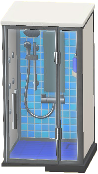 The Blue version of Shower Booth