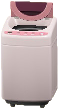 The Pink version of Automatic Washer