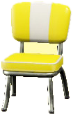 The Yellow version of Diner Chair