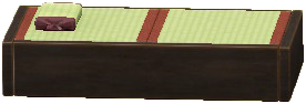 The Black version of Tatami Bed