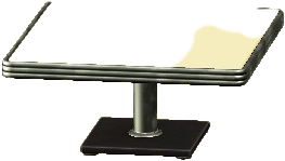 The Cream version of Diner Dining Table