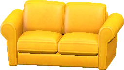 The Yellow version of Double Sofa