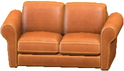 The Light Brown version of Double Sofa