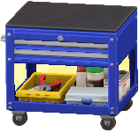 The Blue version of Tool Cart