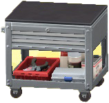 The Silver version of Tool Cart