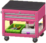 The Pink version of Tool Cart