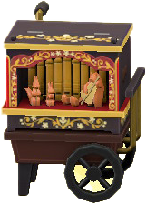 The Dark Brown version of Street Organ