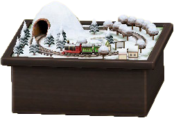 The Winter version of Train Set