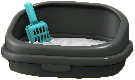 The Black version of Kitty Litter Box