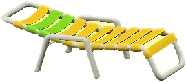The Yellow version of Beach Chair