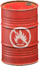 The Red version of Oil Barrel