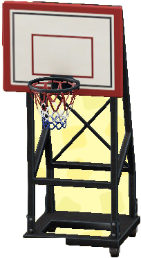 The Red version of Basketball Hoop