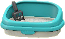 The Light Blue version of Kitty Litter Box