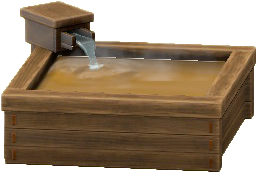 The Natural Wood version of Cypress Bathtub