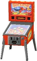 The Red version of Pinball Machine