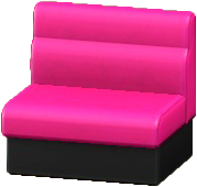 The Magenta version of Box Sofa