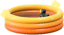 The Orange version of Plastic Pool