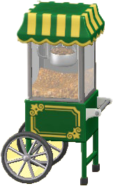 The Green version of Popcorn Machine