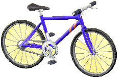 The Blue version of Mountain Bike