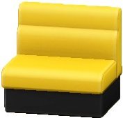 The Yellow version of Box Sofa