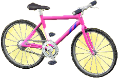 The Pink version of Mountain Bike