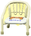 The White version of Baby Chair