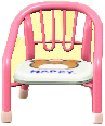 The Pink version of Baby Chair