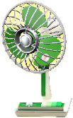 The Green version of Retro Fan