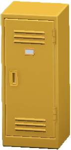 The Yellow version of Upright Locker