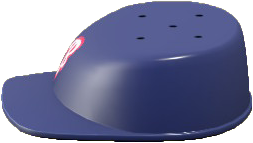 The Blue version of Throwback Hat Table