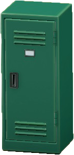 The Green version of Upright Locker