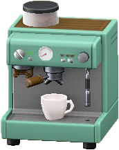 The Green version of Espresso Maker