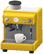 The Yellow version of Espresso Maker