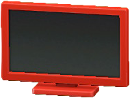The Red version of LCD TV (20 In.)