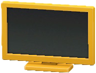 The Yellow version of LCD TV (20 In.)