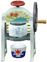 The Silver version of Shaved-Ice Maker